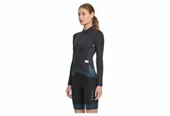 Cyclisme Triathlon Soldes Magasin 23 Maillot Manches Longues Femme MAAP Alt_Road Noir