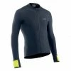 Maillot Manches Longues Northwave Fahrenheit Noir Jaune Fluo -Cyclisme Triathlon Soldes Magasin unnamed file 2505