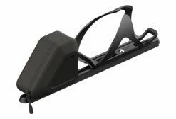 Cyclisme Triathlon Soldes Magasin 6 Porte-Bidon Multifonction Lyne Entrée Latérale (Côté Droit) + Sacoche De Rangement Noir