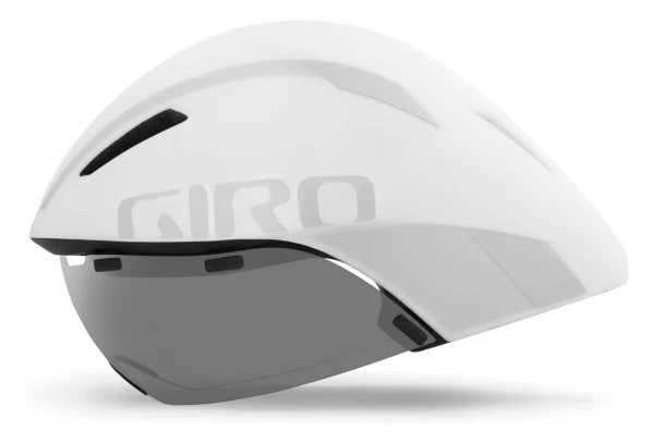 Casque Aéro GIRO AEROHEAD MIPS Blanc Argent 2022 1 Casque Aéro GIRO AEROHEAD MIPS Blanc Argent 2022