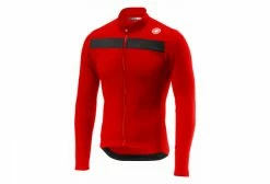 Maillot Manches Longues Castelli Puro 3 Rouge