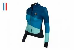 Maillot Manches Longues Femme LeBram Roselend Vert Coupe Ajustée Rose / Rouge