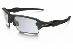 Lunettes OAKLEY FLAK 2.0 XL Noir - Photochromique Réf OO9188-16 Noir / Camouflage / Rouge