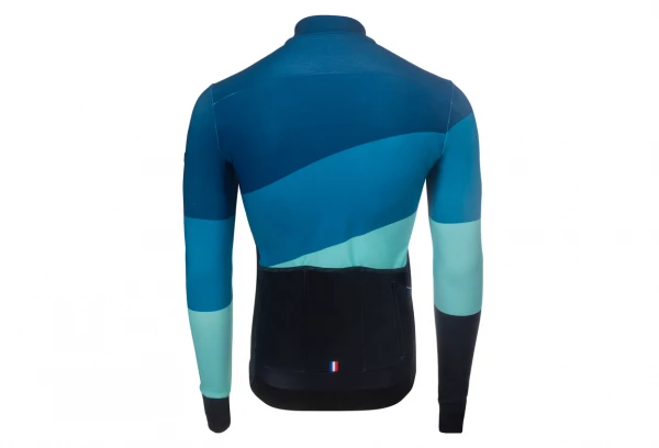 Maillot Manches Longues LeBram Roselend Vert / Bleu Coupe Ajustée 4 Maillot Manches Longues LeBram Roselend Vert / Bleu Coupe Ajustée – Image 2
