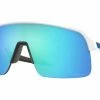 Lunettes Oakley Sutro Lite Matte White Prizm Sapphire / Ref.OO9463-1939 Or / Noir
