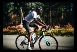 Maillot Manches Courtes LeBram Ventoux Blanc Bleu Coupe Ajustée -Cyclisme Triathlon Soldes Magasin unnamed file 619