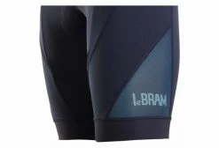 Cuissard Court LeBram Iseran Endurance 2.0 Bleu Noir / Gris -Cyclisme Triathlon Soldes Magasin unnamed file 664