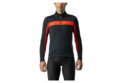 Veste Castelli Mortirolo VI Noir / Rouge