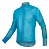Veste Imperméable Endura FS260-Pro Adrenaline Race Cape II Bleu Fluo