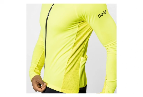 Gore Wear Maillot GORE C5 Thermo Jaune Fluo/Vert 5 Gore Wear Maillot GORE C5 Thermo Jaune Fluo/Vert – Image 3