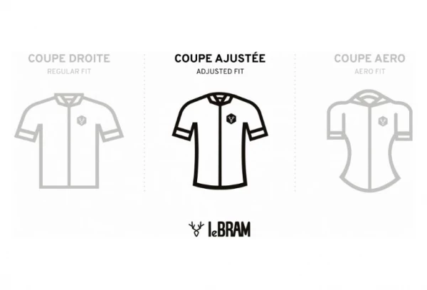 Maillot Manches Courtes LeBram Roseland Bleu Coupe Ajustée 10 Maillot Manches Courtes LeBram Roseland Bleu Coupe Ajustée – Image 8