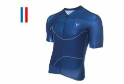 Maillot Manches Courtes LeBram Roseland Bleu Coupe Ajustée 21 Maillot Manches Courtes LeBram Roseland Bleu Coupe Ajustée -Cyclisme Triathlon Soldes Magasin unnamed file 822