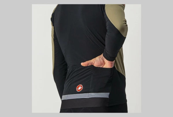 Veste Castelli Beta RoS Vert Olive 5 Veste Castelli Beta RoS Vert Olive – Image 3