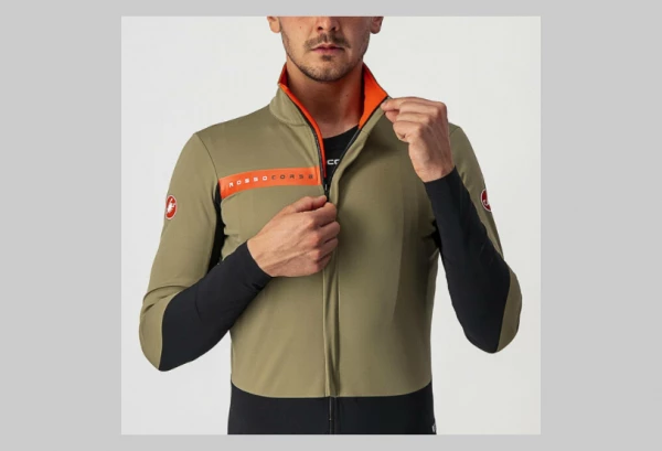 Veste Castelli Beta RoS Vert Olive 6 Veste Castelli Beta RoS Vert Olive – Image 4