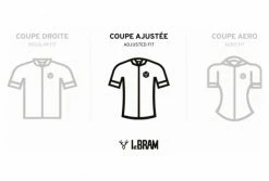 Maillot Manches Courtes LeBram Tourmalet Bleu Coupe Ajustée Rouge / Bleu -Cyclisme Triathlon Soldes Magasin unnamed file 999